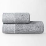 Полотенце цвета антрацит для ванной - интернет магазин - Очарование текстиля